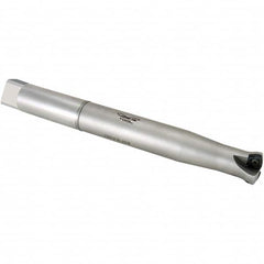 Techniks - Indexable High-Feed End Mills Cutting Diameter (Decimal Inch): 1.25 Maximum Depth of Cut (Decimal Inch): 5.0000 - Eagle Tool & Supply