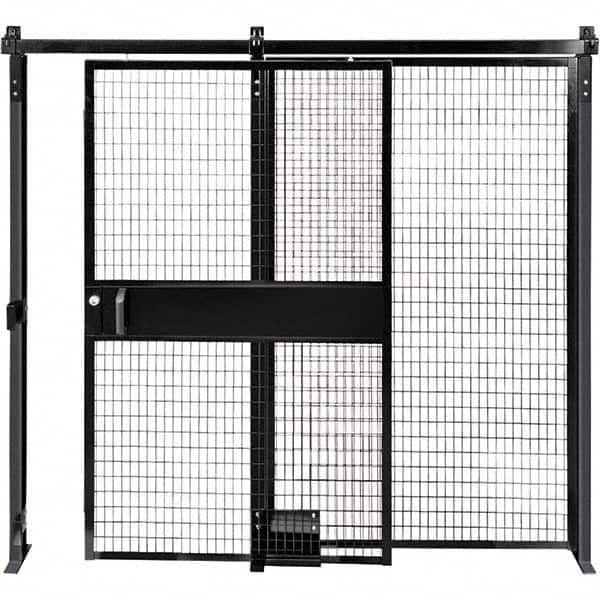 Folding Guard - Temporary Structure Doors Type: Sliding Door Width (Feet): 4 - Eagle Tool & Supply