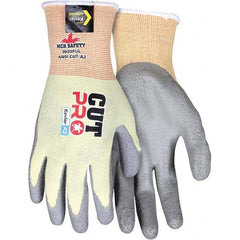 MCR Safety - Size XL, ANSI Cut Lvl A2, Puncture Lvl 2, Polyurethane Coated Cut Resistant Gloves - Eagle Tool & Supply