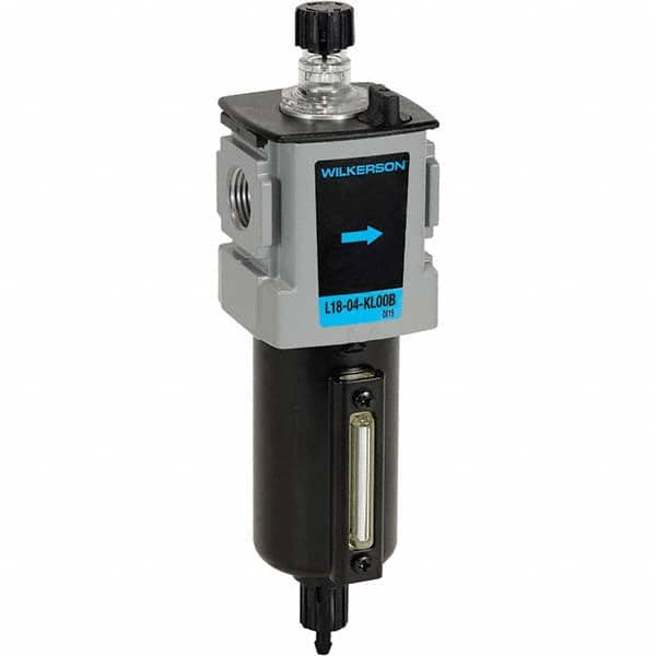 Wilkerson - Lubricators Type: Standard - Modular Port Size NPT: 1/4 - Eagle Tool & Supply