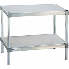 New Age Industrial - Stationary Work Benches, Tables Type: Work Table Top Material: Aluminum - Eagle Tool & Supply