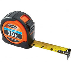 Keson - 30' x 1-3/16" Yellow Blade Tape Measure - Eagle Tool & Supply