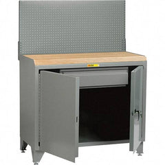 Little Giant - Stationary Workstations Type: Security Workstation Width (Inch): 36 - Eagle Tool & Supply