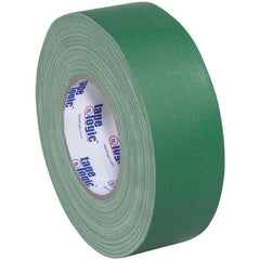 Tape Logic - Pack of (3), 60 Yd Rolls 2" x 11 mil Green Rubber Gaffers Tape - Eagle Tool & Supply