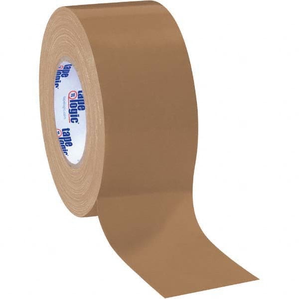 Tape Logic - Pack of (3) 60 Yd Rolls 3" x 10 mil Brown Rubber Duct Tape - Eagle Tool & Supply