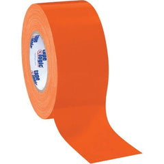 Tape Logic - Pack of (3) 60 Yd Rolls 3" x 10 mil Orange Rubber Duct Tape - Eagle Tool & Supply