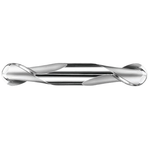 ‎1/16″ Dia. × 1/8″ Shank × 1/8″ DOC × 1-1/2″ OAL, Carbide TiCN, Spiral , 2 Flute, 30° Helix, Ballnose End Mill - Exact Industrial Supply