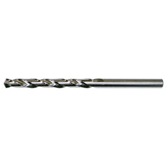#25 RHS / RHC HSS 135 Degree Split Point NAS907 Type A General Purpose Extended Length Drill - Bright - Exact Industrial Supply