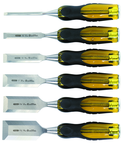 STANLEY® FATMAX® 6 Piece Short Blade Wood Chisel Set - Eagle Tool & Supply