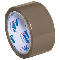 Tape Logic - Pack of (6) 55 Yd Rolls 2" Tan Acrylic Adhesive Packaging Tape - Eagle Tool & Supply