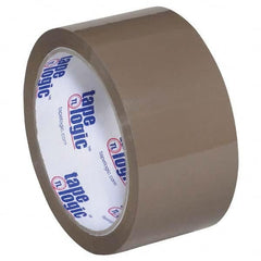 Tape Logic - Pack of (6) 55 Yd Rolls 2" Tan Hot Melt Adhesive Packaging Tape - Eagle Tool & Supply