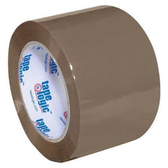 Tape Logic - Pack of (6) 110 Yd Rolls 3" Tan Acrylic Adhesive Packaging Tape - Eagle Tool & Supply