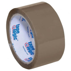 Tape Logic - Pack of (6) 55 Yd Rolls 2" Tan Acrylic Adhesive Packaging Tape - Eagle Tool & Supply