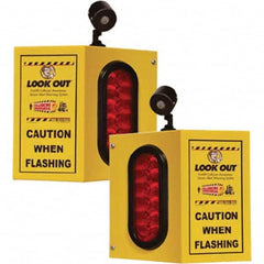 TAPCO - Auxiliary Lights Type: Forklift Warning Light Voltage: 110 VAC to 24VDC - Eagle Tool & Supply