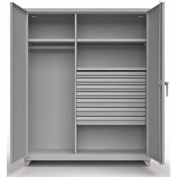 Strong Hold - Storage Cabinets Type: Wardrobe Width (Inch): 60 - Eagle Tool & Supply