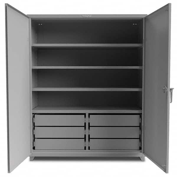 Strong Hold - Storage Cabinets Type: Heavy Duty Width (Inch): 60 - Eagle Tool & Supply
