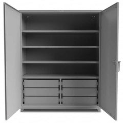 Strong Hold - Storage Cabinets Type: Heavy Duty Width (Inch): 60 - Eagle Tool & Supply