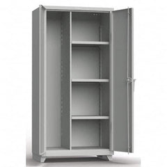 Strong Hold - Storage Cabinets Type: Heavy Duty Janitorial Width (Inch): 60 - Eagle Tool & Supply