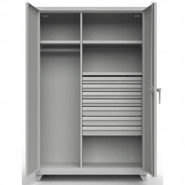 Strong Hold - Storage Cabinets Type: Wardrobe Width (Inch): 48 - Eagle Tool & Supply
