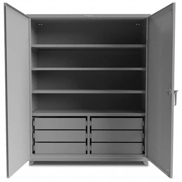 Strong Hold - Storage Cabinets Type: Heavy Duty Width (Inch): 48 - Eagle Tool & Supply