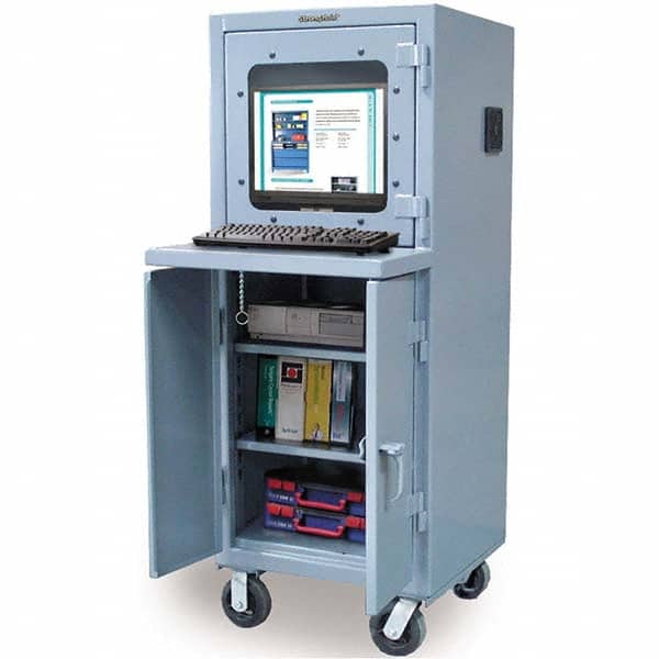 Strong Hold - Computer Cabinets Type: Computer Cabinet Width (Inch): 26 - Eagle Tool & Supply