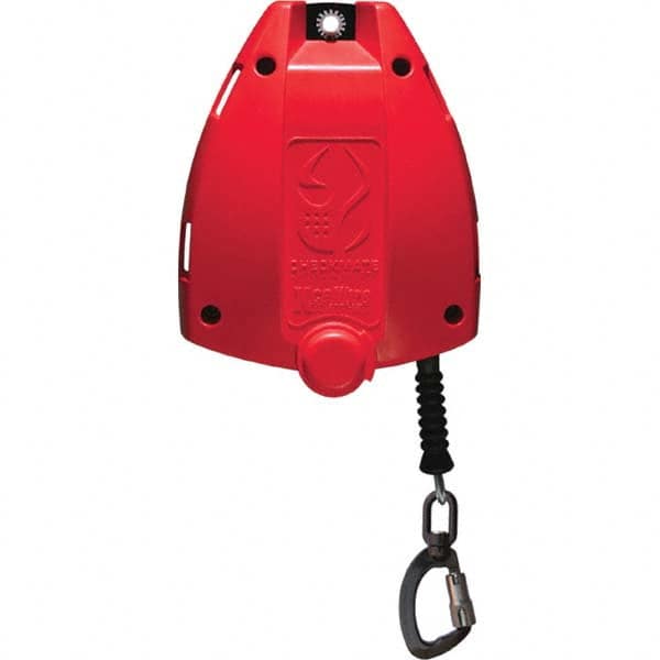 Checkmate - Self-Retracting Lanyards, Lifelines & Fall Limiters Type: Self-Retracting Lifeline Length (Feet): 100.00 - Eagle Tool & Supply