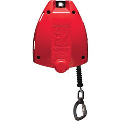 Checkmate - Self-Retracting Lanyards, Lifelines & Fall Limiters Type: Self-Retracting Lifeline Length (Feet): 100.00 - Eagle Tool & Supply