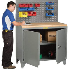 Little Giant - Stationary Workstations Type: Security Workstation Width (Inch): 48 - Eagle Tool & Supply