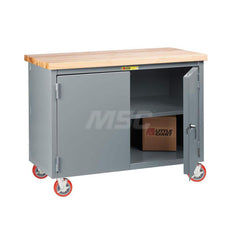 Mobile Work Benches; Bench Type: Mobile Workbench Cabinet; Edge Type: Straight; Depth (Inch): 30; Leg Style: Fixed; Load Capacity (Lb. - 3 Decimals): 3000; Color: Gray; Maximum Height (Inch): 38-3/4; Minimum Height (Inch): 38-3/4; Work Bench Material: Ste