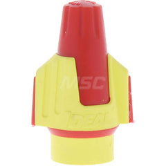 Twist On Wire Connectors; Wire Connector Style: Standard; Resistance Features: Flame Retardant; Minimum Number of Wires/ Wire Size (AWG): 2, 18; Maximum Number of Wires/ Wire Size (AWG): 4, 10; Voltage: 1000 V; Color: Red/Yellow; Resistance Features: Flam