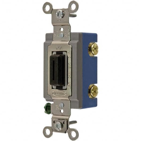 Hubbell Wiring Device-Kellems - Key Switches Switch Type: 6 Tumbler Switch Sequence: On-Off - Eagle Tool & Supply