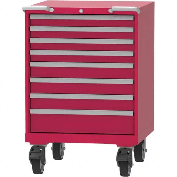 LISTA - 8 Drawer, 45 Compartment Bright Blue Steel Modular Storage Cabinet - Eagle Tool & Supply
