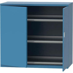 LISTA - 84 Compartment Bright Blue Steel Modular Storage Cabinet - Eagle Tool & Supply