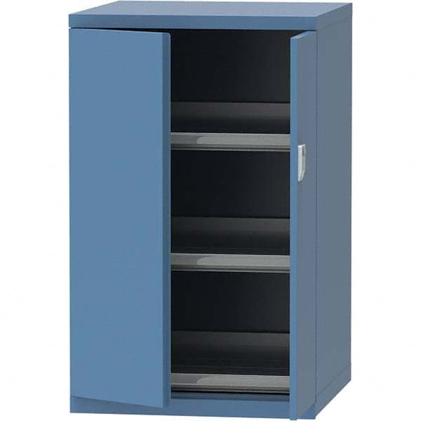 LISTA - 45 Compartment Bright Blue Steel Modular Storage Cabinet - Eagle Tool & Supply