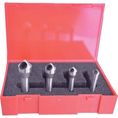 Cleveland - Countersink Sets Countersink Type: Zero Flute Minimum Head Diameter (Inch): 5/16 - Eagle Tool & Supply