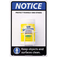 NMC - PPE Dispensers Type: Disinfectant Wipe Dispenser Station Mount: Table/Wall - Eagle Tool & Supply