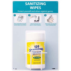 NMC - PPE Dispensers Type: Sanitizing Wipe Dispenser Station Mount: Table/Wall - Eagle Tool & Supply