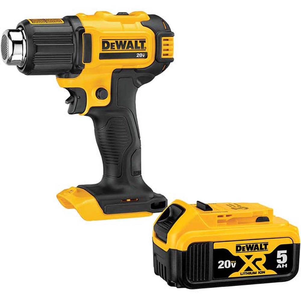 DeWALT - Heat Guns & Blowers Type: Heat Gun Heat Setting (Deg F): 550-990 - Eagle Tool & Supply