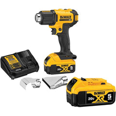 DeWALT - Heat Guns & Blowers Type: Heat Gun Heat Setting (Deg F): 550-990 - Eagle Tool & Supply