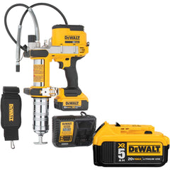 DeWALT - Grease Guns Type: Battery Operationed Grease Gun Capacity (oz.): 16 - Eagle Tool & Supply