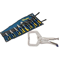 Irwin - Plier Sets Set Type: Assortment Number of Pieces: 8.000 - Eagle Tool & Supply