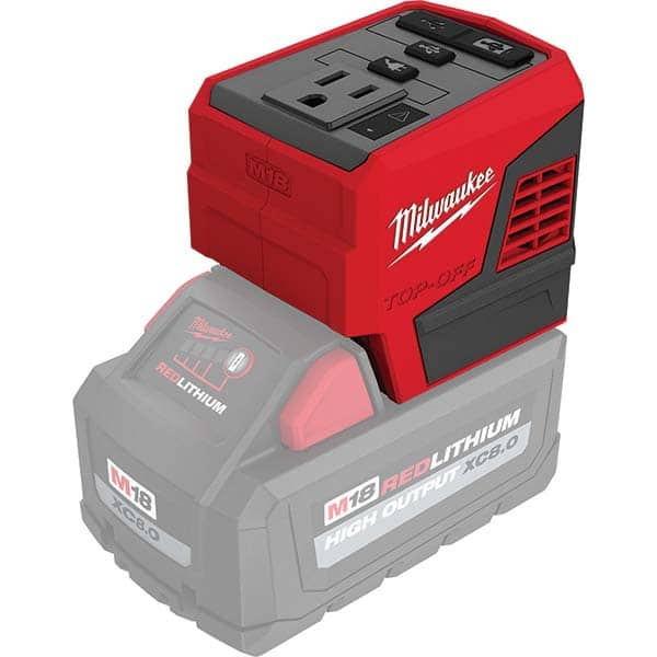 Milwaukee Tool - Power Tool Chargers Voltage: 18 Battery Chemistry: Lithium-Ion - Eagle Tool & Supply