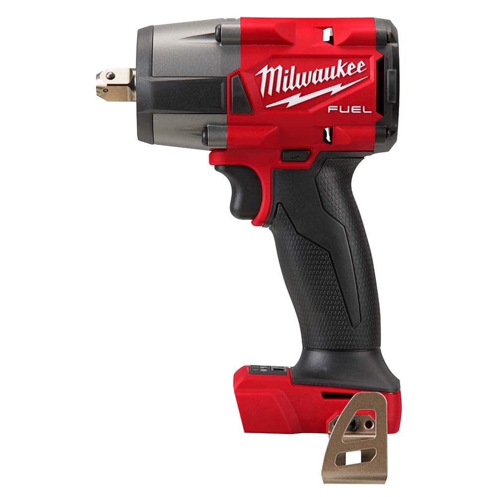 Milwaukee Tool - Cordless Impact Wrenches & Ratchets Voltage: 18.00 Drive Size (Inch): 1/2 - Eagle Tool & Supply