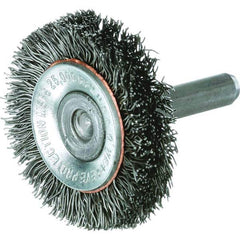 Osborn - Wheel Brushes Outside Diameter (Inch): 4 Shank Diameter (Inch): 1/4 - Eagle Tool & Supply