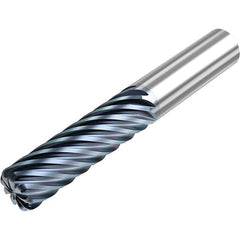 Niagara Cutter - 3/4" Diam 9 Flute Solid Carbide 0.12" Corner Radius End Mill - Eagle Tool & Supply