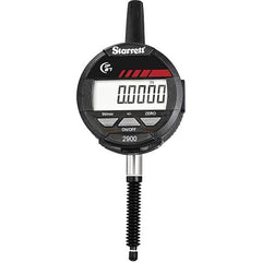 Starrett - Electronic Drop Indicators Minimum Measurement (Decimal Inch): 0 Minimum Measurement (Inch): 0 - Eagle Tool & Supply