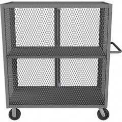 Durham - 2,000 Lb Capacity 1-Shelf Security Mesh Truck - Eagle Tool & Supply