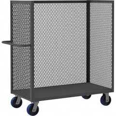 Durham - 3,600 Lb Capacity 1-Shelf 3-Sided Mesh Truck - Eagle Tool & Supply