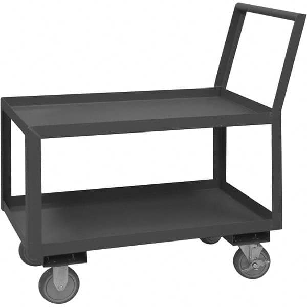 Durham - 1,200 Lb Capacity 2-Shelf Low Deck Service Truck - Eagle Tool & Supply