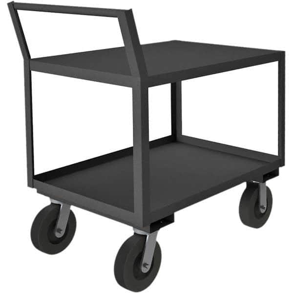 Durham - 1,200 Lb Capacity 2-Shelf Low Deck Service Truck - Eagle Tool & Supply